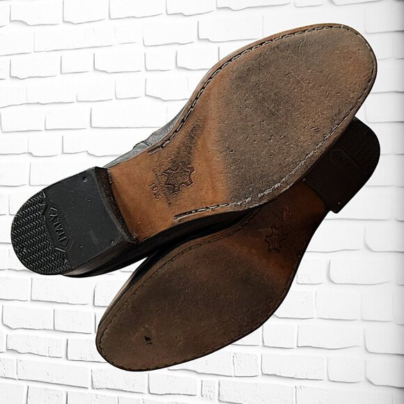 Stunning Men's Leather Short with Side Zip Ankle Boots - 10.5 - Picture 9 of 9